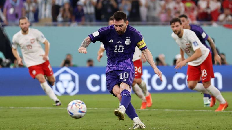 El penal de Leo Messi en Polonia vs. Argentina del Mundial Qatar 2022
