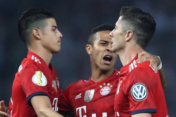 Video: No fue el mejor partido de James Rodríguez en Bayern München VS Eintracht Frankfurt, final de la Copa de Alemania 2017/18