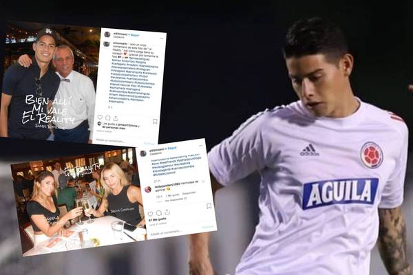 Fotos: Lo que hizo James Rodríguez en Miami antes de regresar con Real Madrid