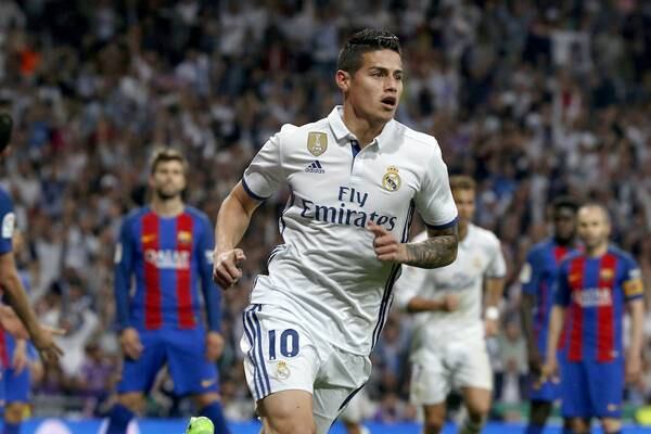 Lo que fue y no duró: Nostálgica reacción de James a sus exhibiciones en Real Madrid