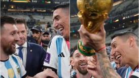 Messi tenía una Copa de juguete en la famosa foto con más likes de la historia