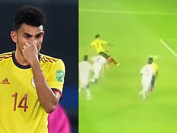 ¿Pero qué le pasó? Luis Díaz se perdió un gol ‘cantado’ frente a Guatemala