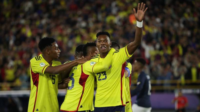 Colombia está a un paso del Mundial Sub-20 de Indonesia.
