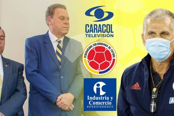Imágenes: Caracol Televisión salvó los Estados Financieros de la Federación Colombiana de Fútbol en 2020... ¿De dónde pagaron las multas y la salida de Queiroz?
