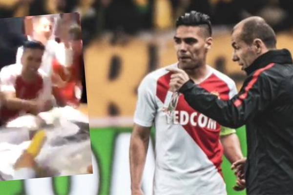 Video: Festejo de Falcao García por el triunfo de AS Monaco VS Nantes