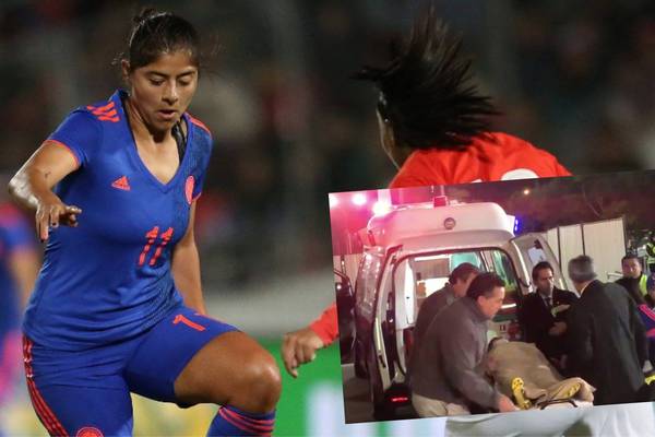 Video: Estado de Catalina Usme después del amistoso Colombia VS Chile de fútbol femenino
