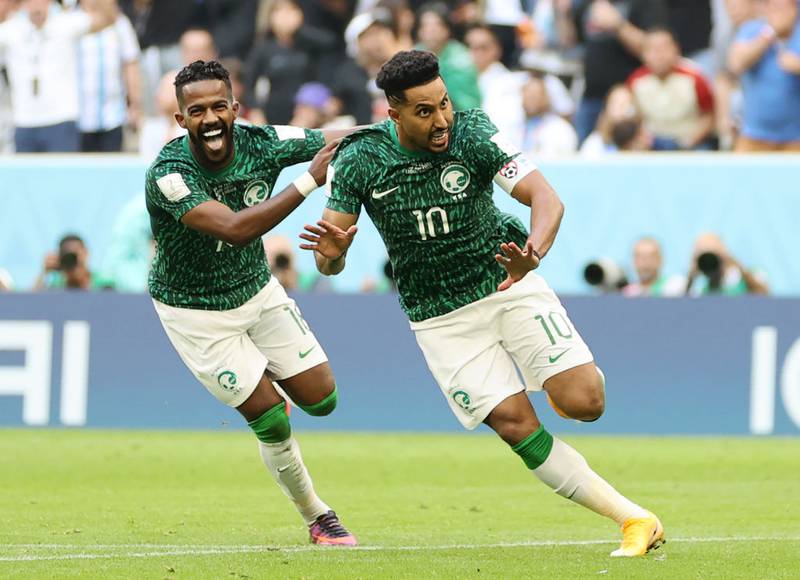 Arabia Saudita sorprendió a Argentina y le remontó con dos golazos