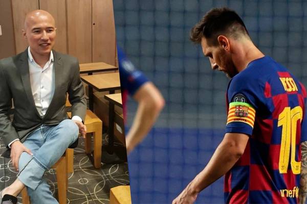 Video: Periodista Jorge Bermúdez se burla de Lionel Messi por goleada del Bayern München al Barcelona
