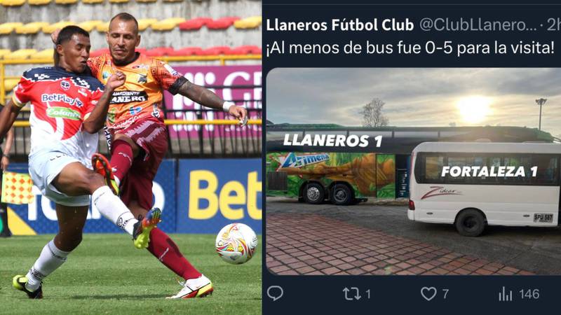 Fortaleza le mandó fuerte indirecta a Llaneros por una broma en Twitter.