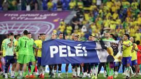 Pelé no fue olvidado por Brasil y Neymar comandó homenaje en su nombre