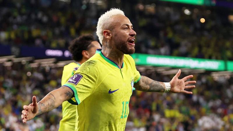 El gol de Neymar en Croacia vs. Brasil por cuartos de final del Mundial Qatar 2022