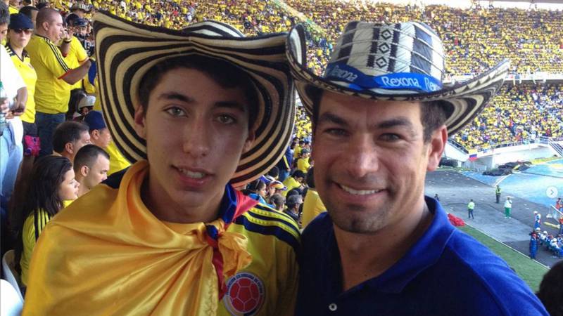Hijo del gerente de Dimayor asistió a Millonarios vs. Santa Fe y lo mostró en sus redes sociales