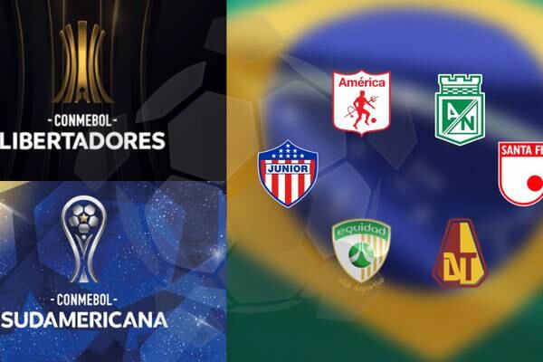 Video: Problemas para los partidos de clubes colombianos contra brasileños en Copa Libertadores y Copa Sudamericana 2021
