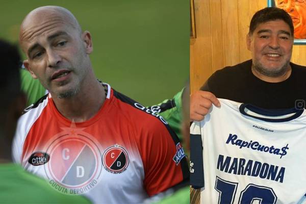 Sebastián Méndez será asistente de Diego Maradona en Gimnasia y Esgrima de La Plata, después de fracasar con Cúcuta Deportivo