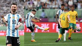 ¿Amistoso? Messi no dejó ni respirar a Australia y marcó el gol más rápido de su carrera