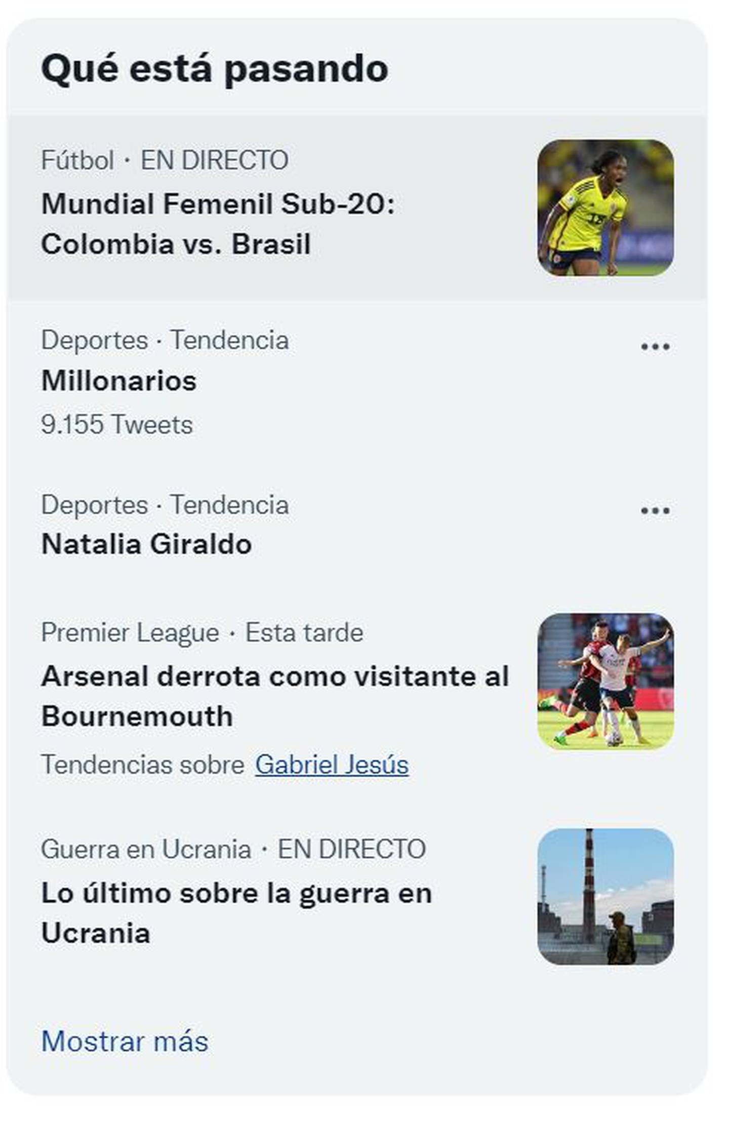 Natalia Giraldo fue tendencia en Twitter durante el partido contra Brasil