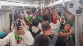 Tremendo: Hinchas de México y Argentina se ‘picaron’ en pleno metro de Qatar