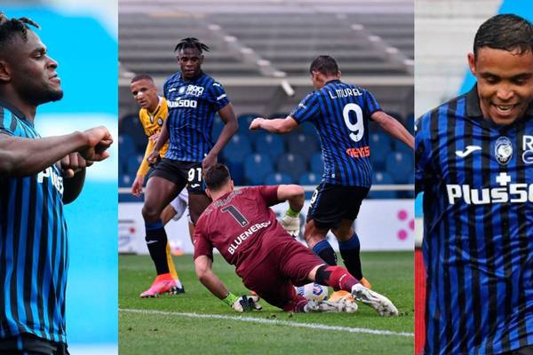 Video: Goles de Luis Fernando Muriel y Duván Zapata en Atalanta VS Udinese por Fecha 29 de Serie A 2020-21