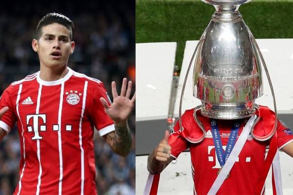 James Rodríguez fue tendencia en Colombia por título de Bayern München en Champions League 2019-20