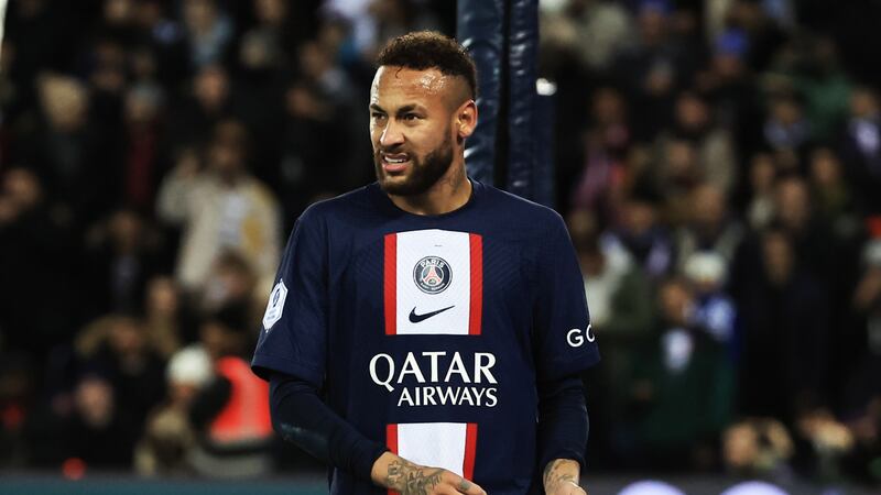 Expulsión de Neymar en Paris Saint-Germain vs. Estrasburgo
