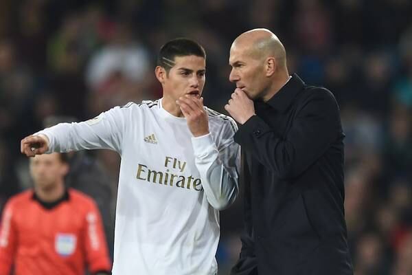 Audio: Las condiciones de James Rodríguez para dar entrevista sobre Real Madrid y zineidne Zidane