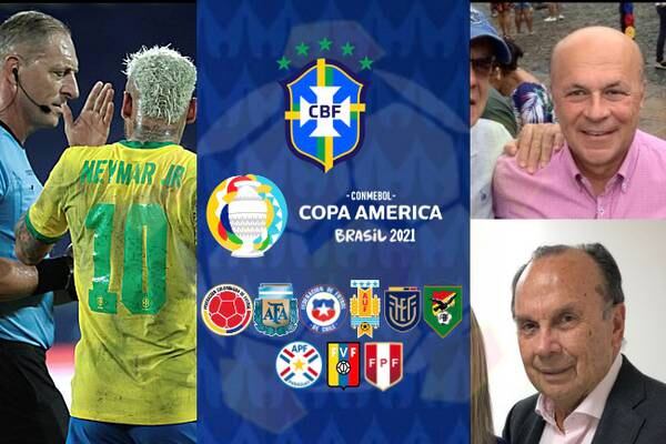 Video: Palabras de Carlos Antonio Vélez y Hernán Peláez contra arbitrajes de Copa América Brasil 2021