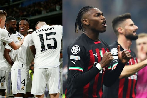 Ganaron los gigantes: Real Madrid y Milan dieron ‘pasito’ a semifinales de Champions