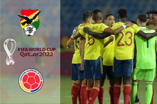 Día, hora y canal: ¿Cuándo se juega el partido Bolivia VS Colombia por Eliminatorias al Mundial Catar 2022?