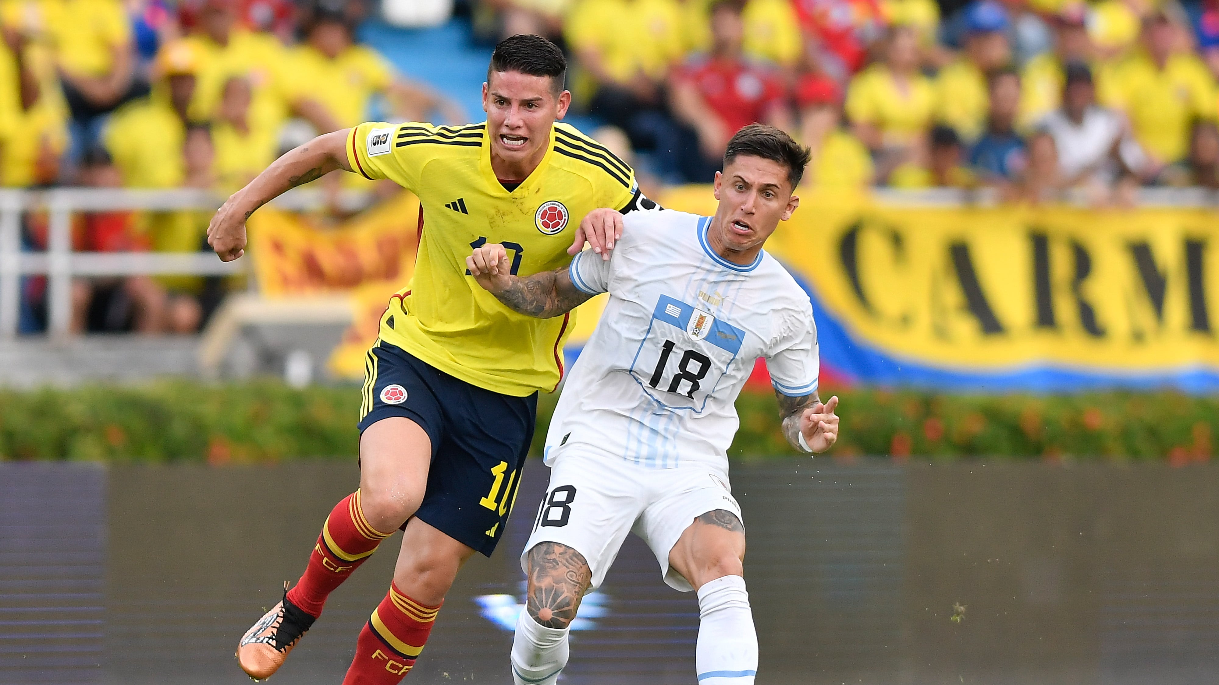 Resumen Selección Colombia vs Uruguay