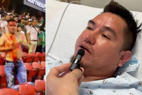 Aficionado narra escalofriante agresión con cuchillo durante partido México vs. Qatar