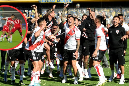 Le sacaron los trapitos al sol a Millonarios por la eufórica celebración de River Plate tras derrotar a Boca Juniors