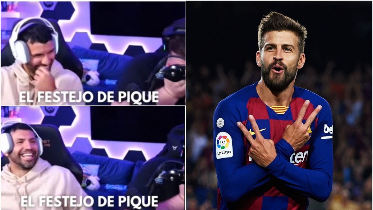 Kun Agüero se terminó metiendo con Shakira para explicar el festejo de Piqué