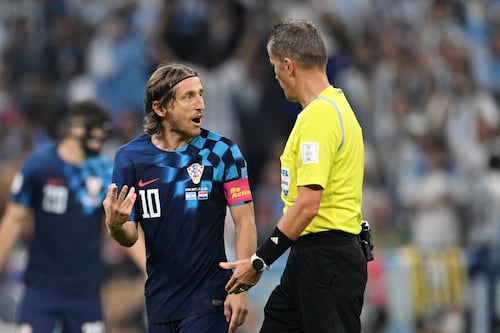 “Un desastre”, Modric criticó sin piedad al árbitro del partido contra Argentina