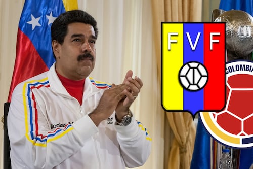 ¡Maduro pagará premio doble a jugadores de Venezuela si eliminan a Colombia!