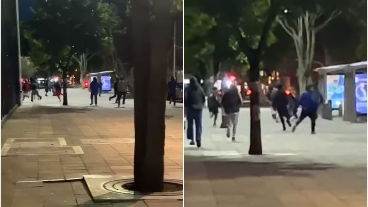 Hinchas de Millonarios también atacaron a los de Universitario en Bogotá