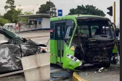 “El semáforo estaba en verde”: conductor del MÍO involucrado en accidente de Freddy Rincón