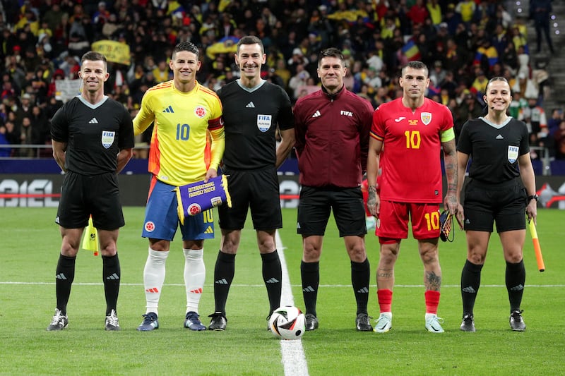 Colombia vs Rumania