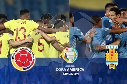 Día, hora y canal: ¿Cuándo juegan Colombia VS Uruguay por cuartos de final de Copa América Brasil 2021?
