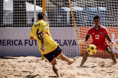 ¡Que la gente crea! Colombia ganó y sigue invicta en Copa América de Fútbol Playa