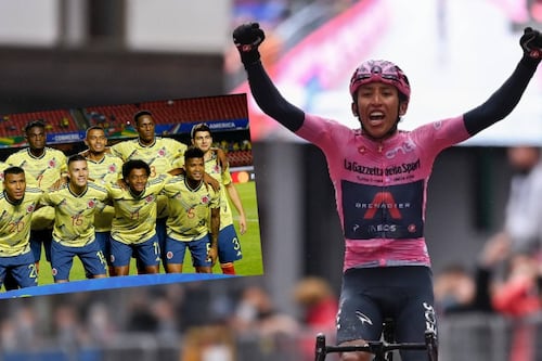 Imagen: En la selección Colombia celebraron título de Egan Bernal en el Giro de Italia 2021