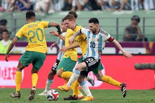 No se la quita nadie: Messi se inventó una ‘infernal’ jugada en el Argentina-Australia