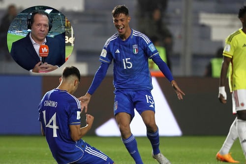El ‘Cantante del Gol’ pedía empate de Colombia y llegó un tanto, pero de Italia