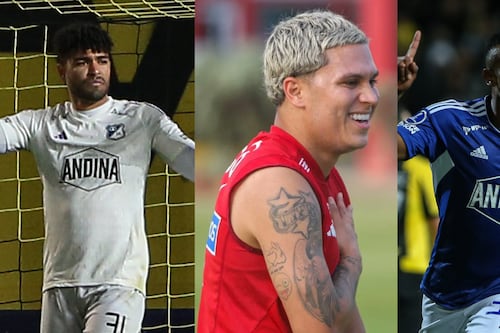 ¿Y JuanFer? Muchas ‘sorpresitas’ en los cinco jugadores más valiosos del fútbol colombiano 
