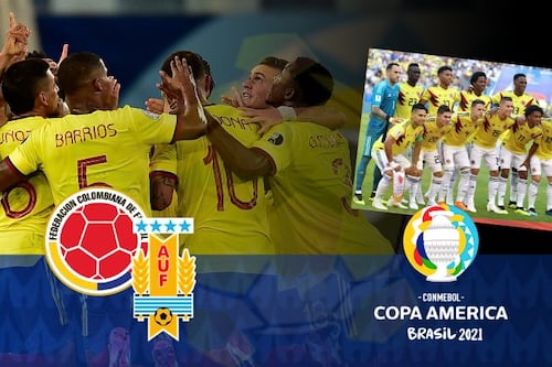 Ausencias harán que sea histórico el partido Colombia VS Uruguay de Copa América Brasil 2021