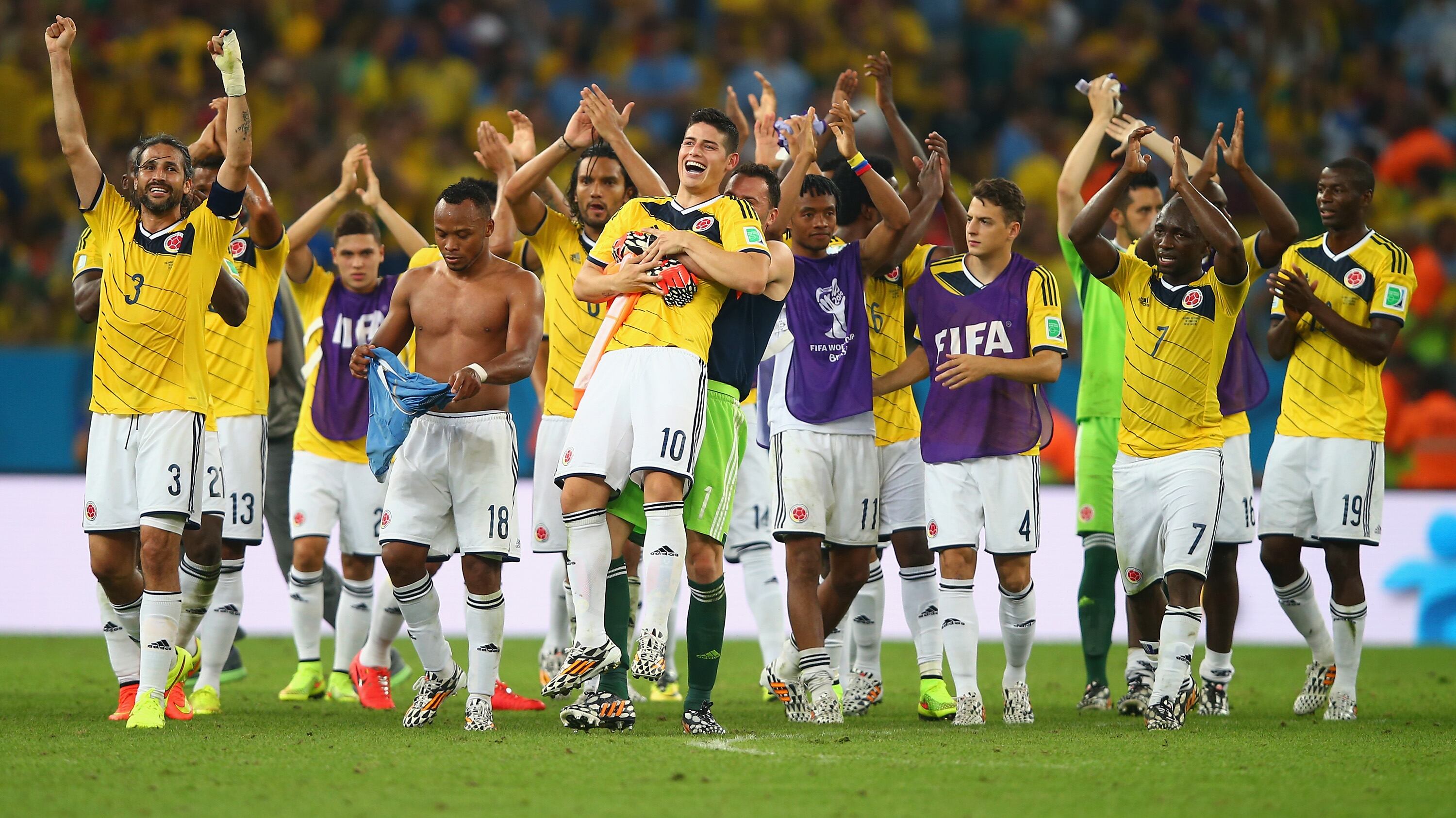 Colombia vs Uruguay: Brasil 2014