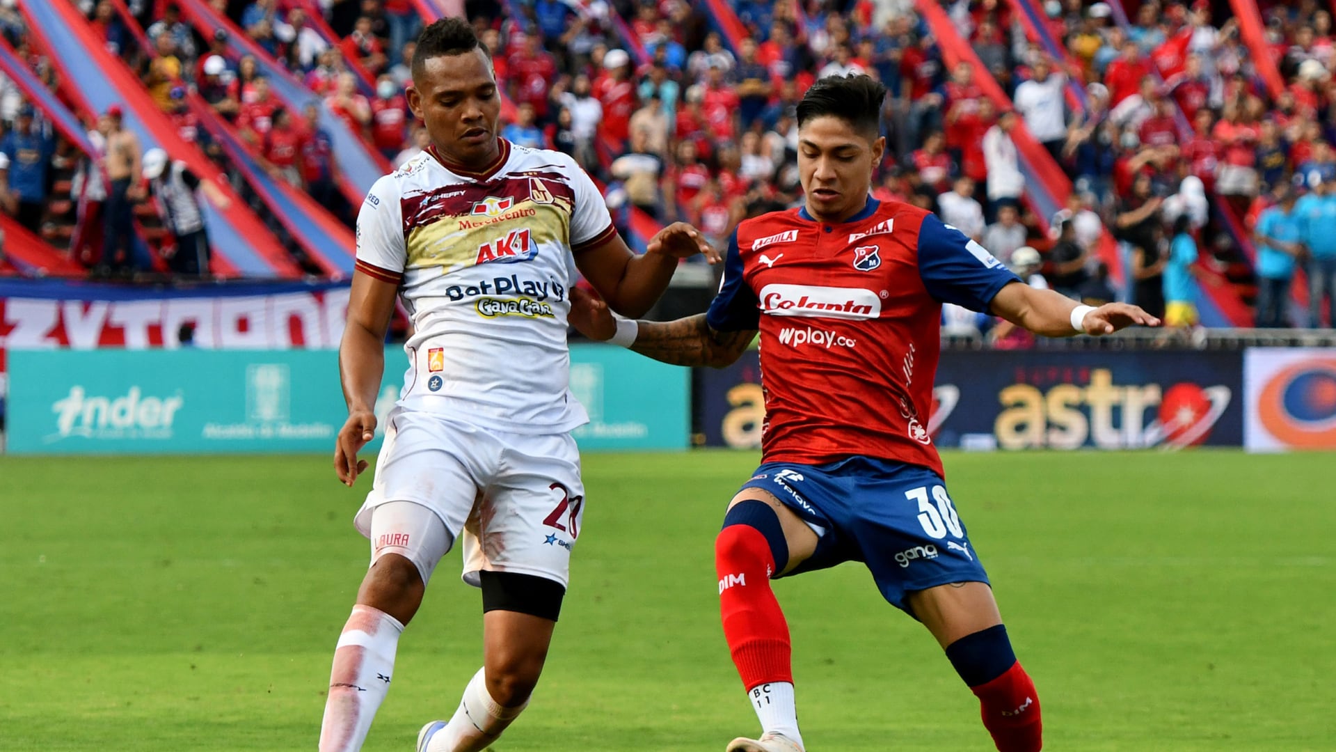 Tolima vs Medellín por Copa Sudamericana hoy
