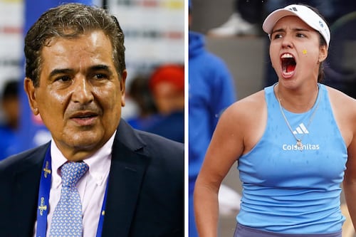 Jorge Luis Pinto defendió a María Camila Osorio de lo que le hizo la Federación Colombiana de Tenis