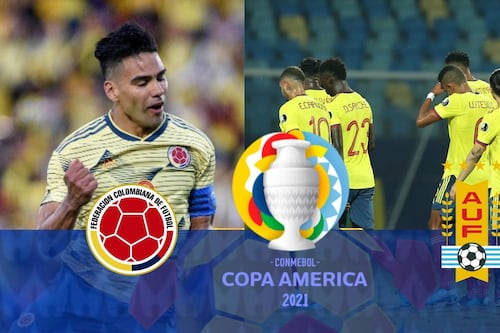 Hora, canal y emisora: Colombia VS Uruguay por Copa América Brasil 2021... Y Falcao muy pendiente