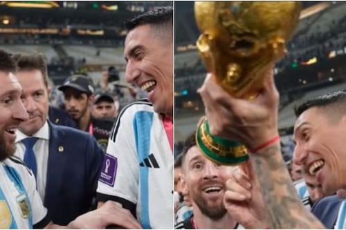 Messi cargó réplica de la Copa en famosa foto con más “likes” de la historia
