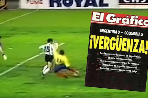 Reviva los épicos goles con los que Colombia le aplicó el 5-0 a Argentina hace 30 años